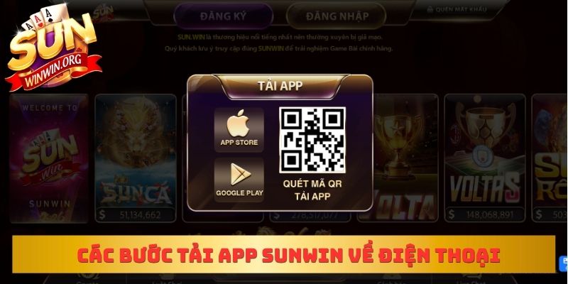Các bước tải app sunwin về điện thoại